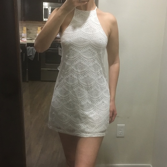 NWT BP White Lace Dress - Picture 2 of 5